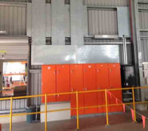 Orange colored industrial power generator - MM & IM Local Infrastructure